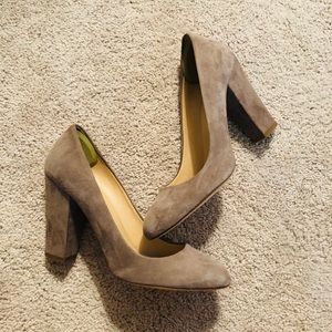 J. Crew Block Heels NEVER WORN